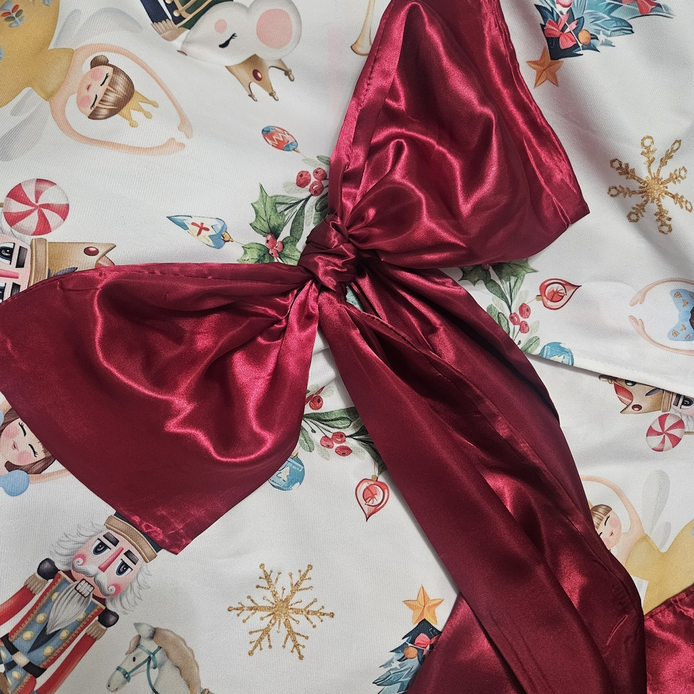 Festive Red Bow